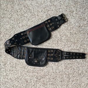 Hip Fanny Pack Leather